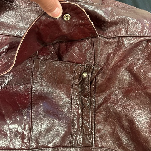 Patchwork leather duffle bag - Picture 3 of 3